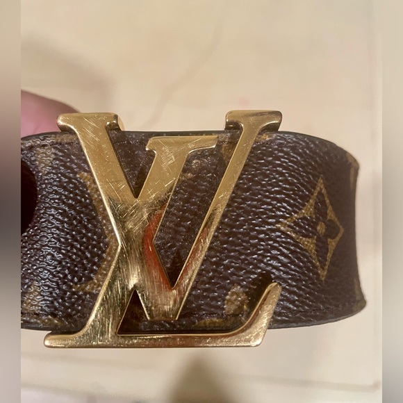Louis Vuitton Belt M9608 Brown Monogram Size 95/38 - Picture 2 of 7